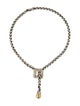 David Yurman Two-Tone Quatrefoil Lariat Necklace