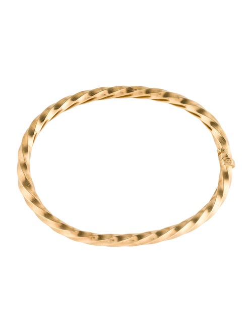 David Yurman 18K Cable Edge® Bangle Bracelet