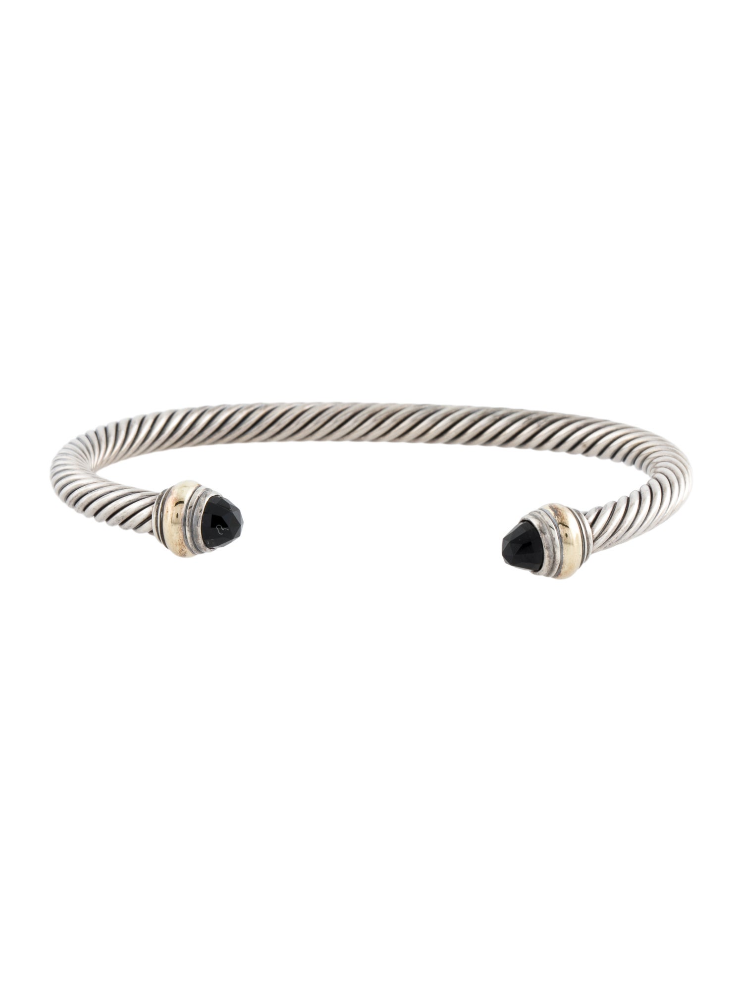 David Yurman Onyx Classic Cable Cuff