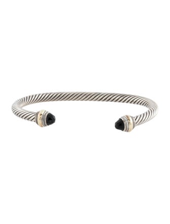 David Yurman Onyx Classic Cable Cuff