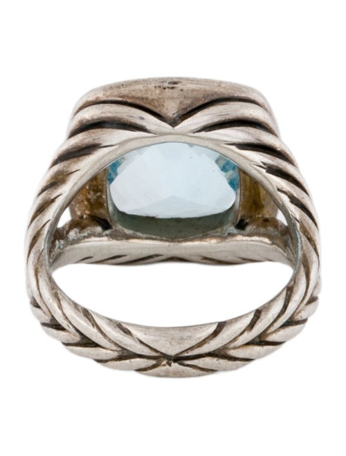 David Yurman Topaz & Diamond Albion Cocktail Ring