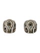 David Yurman Topaz & Diamond Albion Earclips