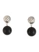 David Yurman Onyx Elements Drop Earrings