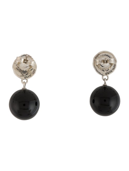 David Yurman Onyx Elements Drop Earrings