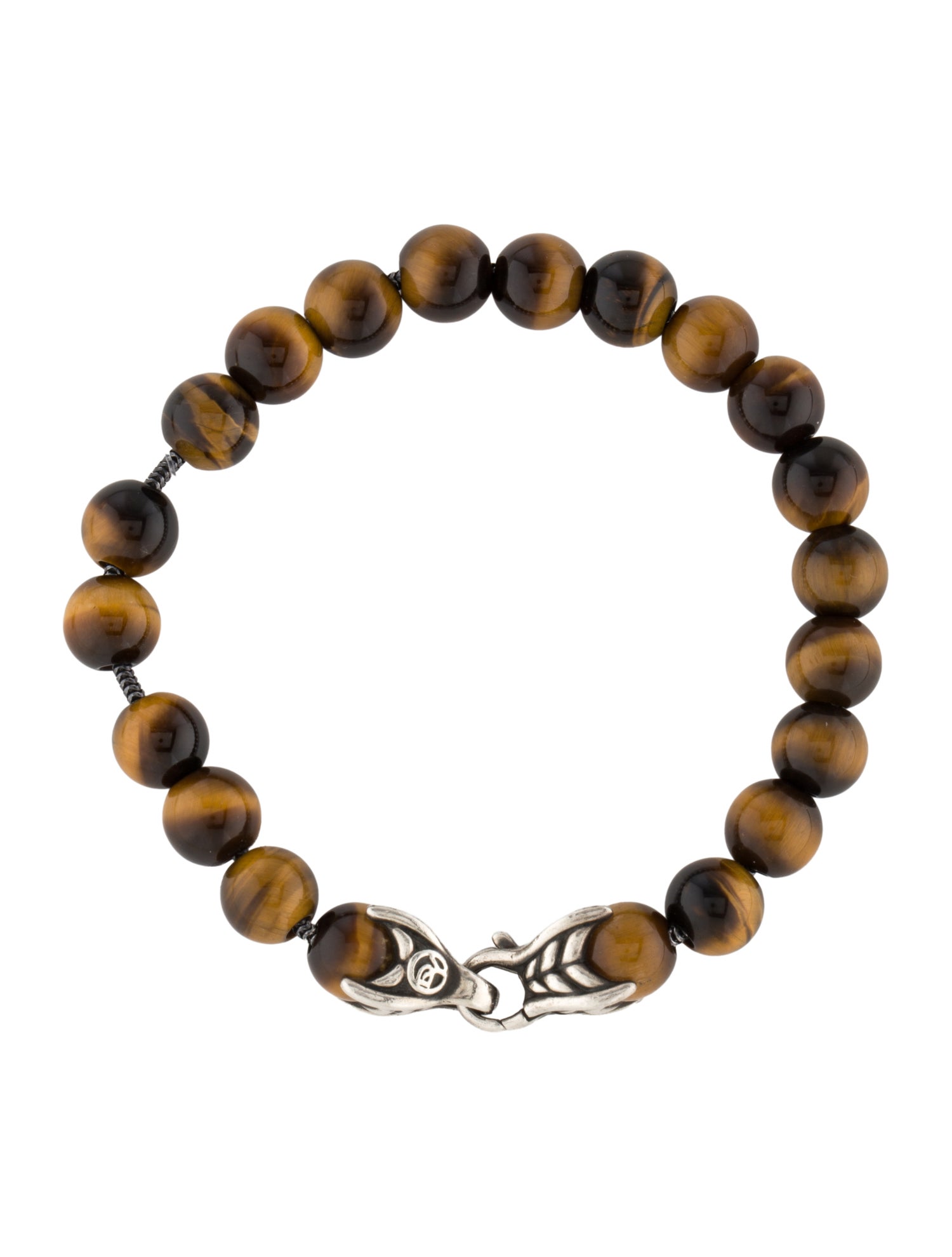 David Yurman Tiger’s Eye Quartz Spiritual Beads Bracelet