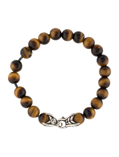 David Yurman Tiger’s Eye Quartz Spiritual Beads Bracelet