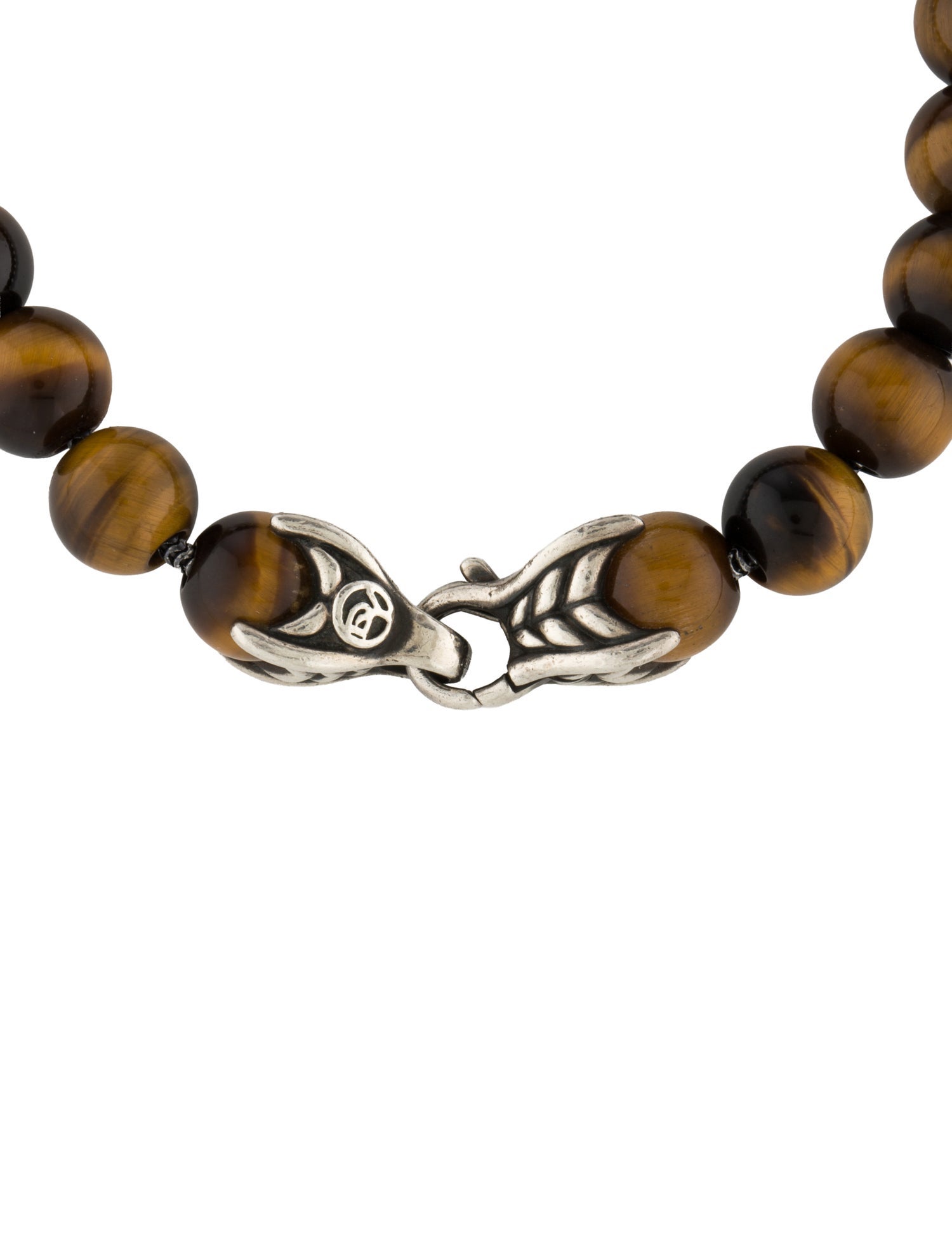David Yurman Tiger’s Eye Quartz Spiritual Beads Bracelet