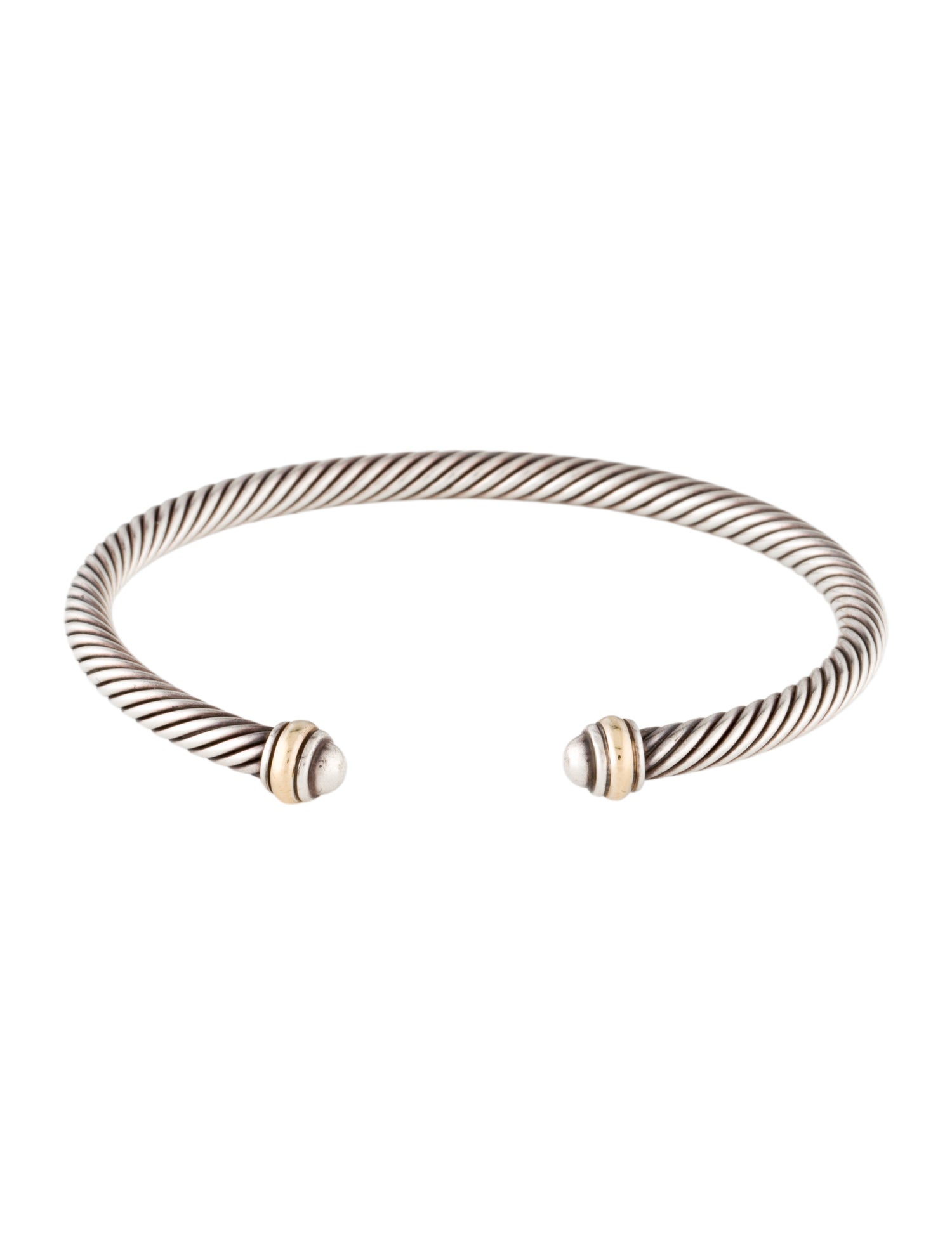 David Yurman Two-Tone Classic Cable Bracelet