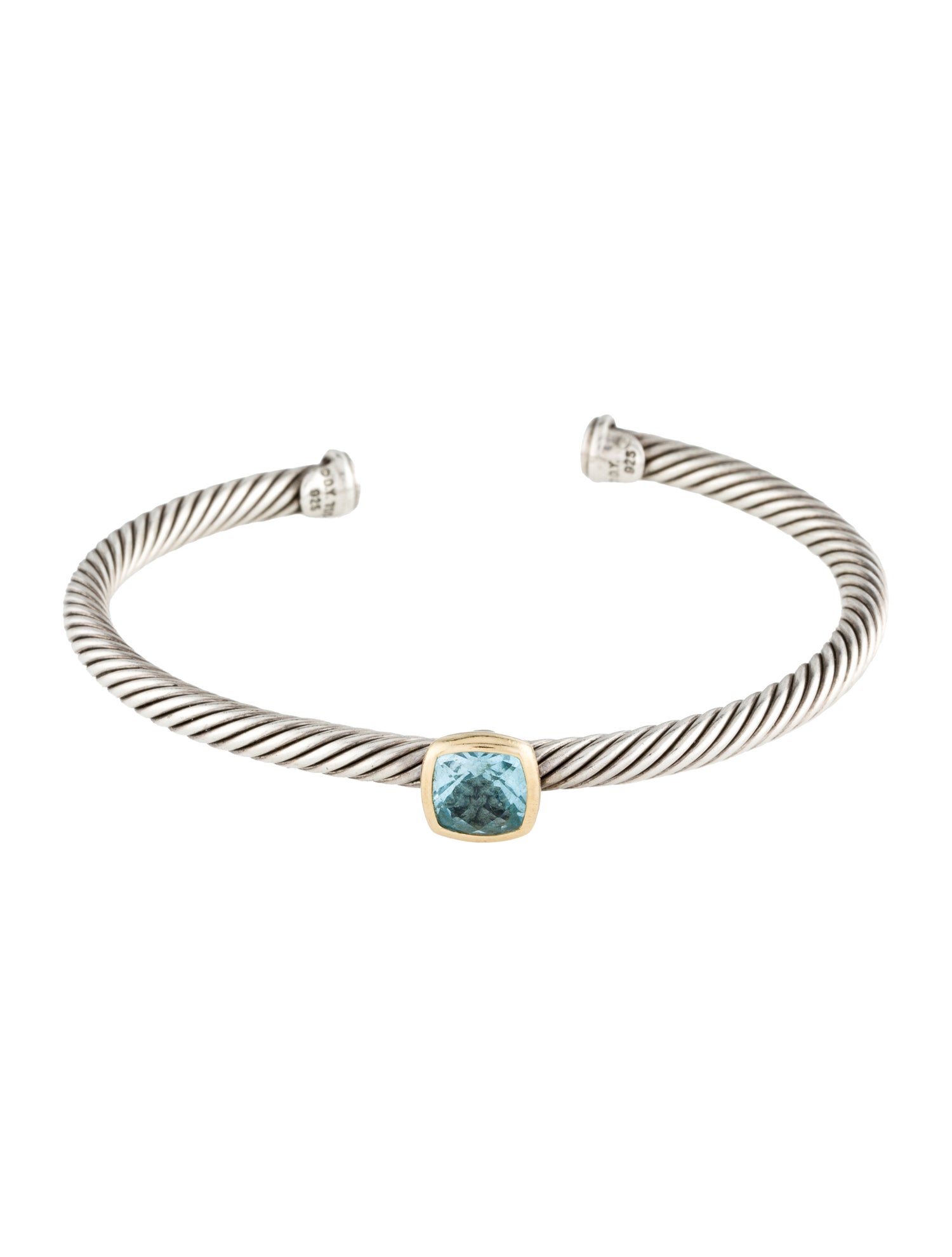 David Yurman Topaz Noblesse Cuff Bracelet