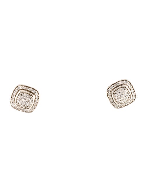 David Yurman Diamond Petite Albion Stud Earrings