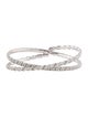 David Yurman 18K 2.78ctw Diamond Pavé Flex Two Row Bracelet