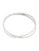 David Yurman 18K 2.78ctw Diamond Pavé Flex Two Row Bracelet