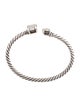 David Yurman Diamond Chatelaine Bypass Cuff Bracelet