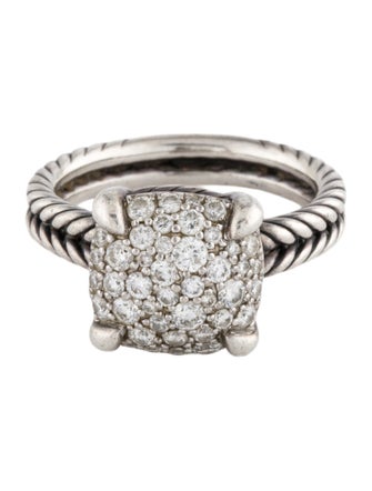 David Yurman Diamond Chatelaine Cocktail Ring