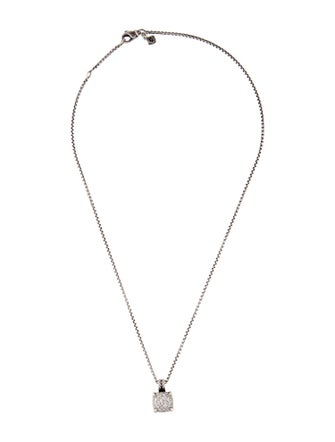David Yurman Diamond Chatelaine Pendant Necklace