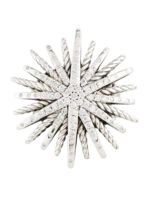 David Yurman Diamond Starburt Cocktail Ring