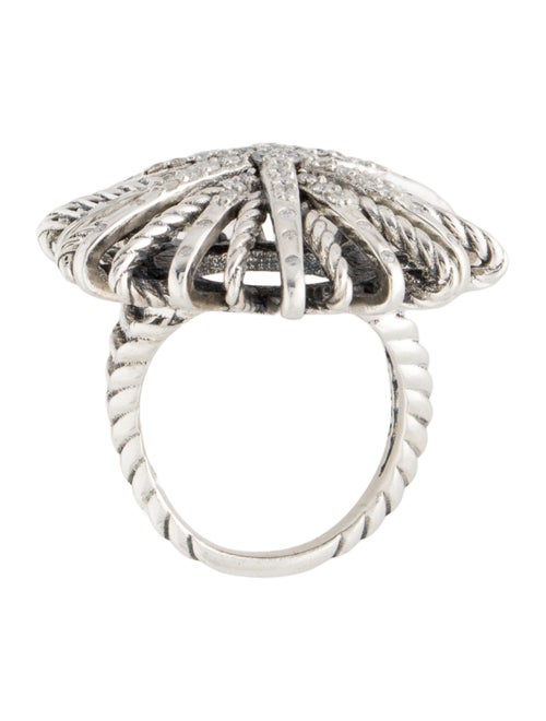 David Yurman Diamond Starburt Cocktail Ring