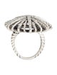 David Yurman Diamond Starburt Cocktail Ring