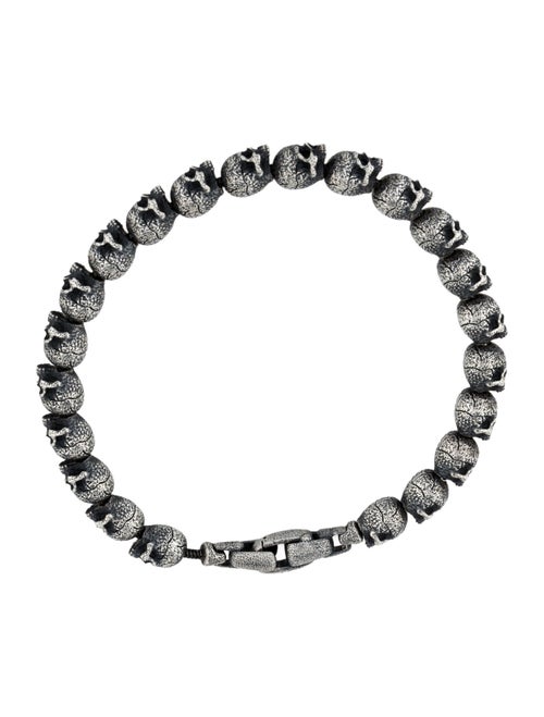 David Yurman Memento Mori Skull Bead Bracelet