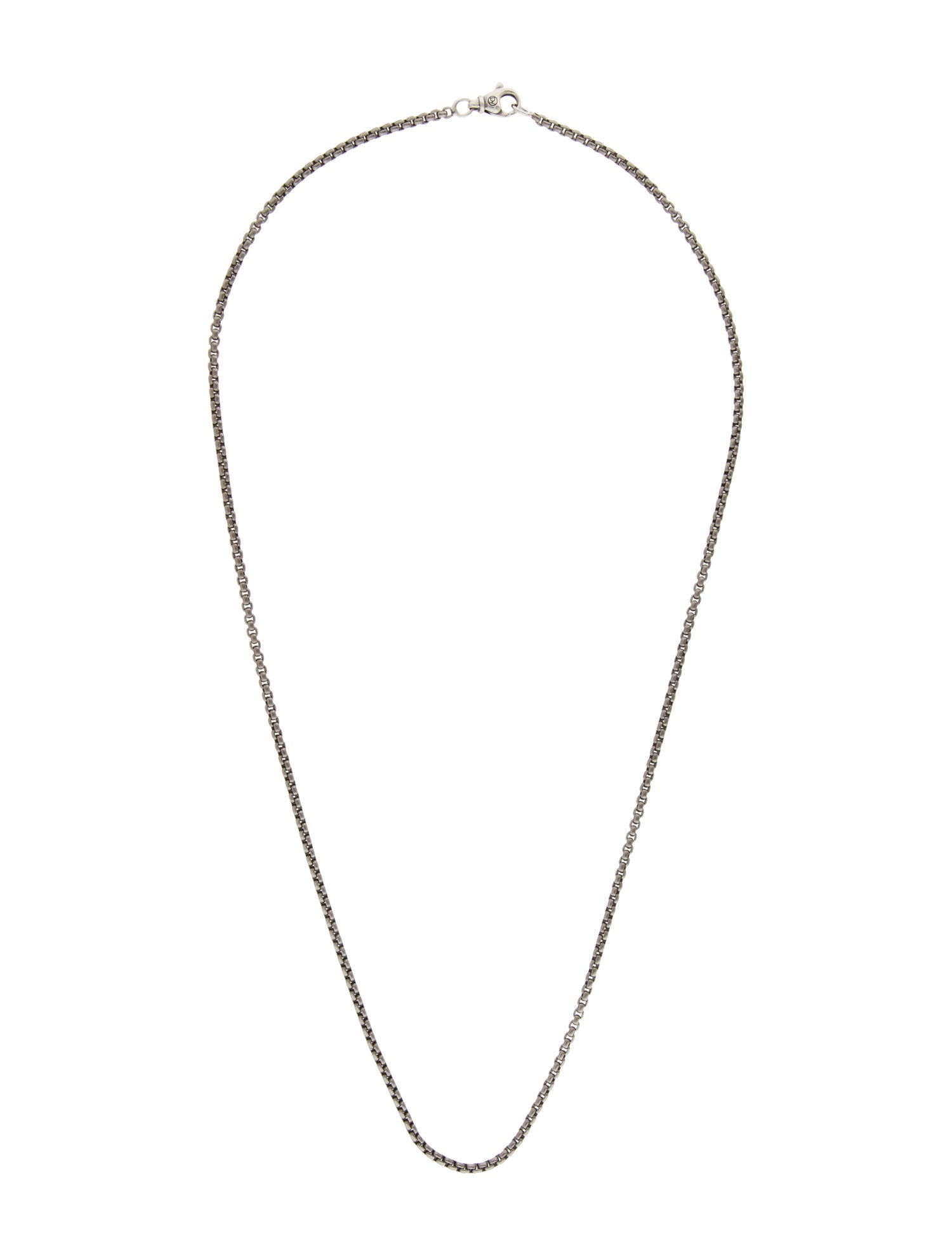 David Yurman Box Chain Necklace