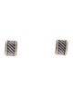 David Yurman Two-Tone Cable Classic Earclips