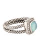 David Yurman Chalcedony & Diamond Albion Ring