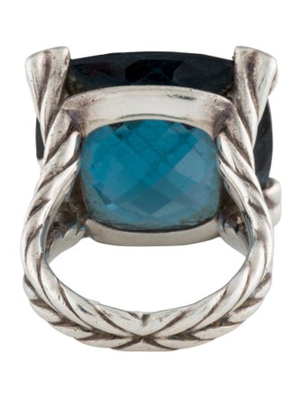 David Yurman Topaz & Diamond Châtelaine Cocktail Ring