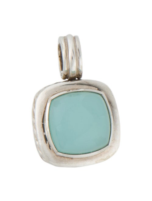 David Yurman Dyed Chalcedony Albion Enhancer Pendant