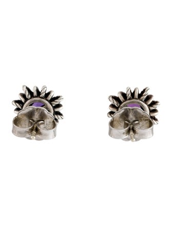 David Yurman Amethyst Starburst Earrings