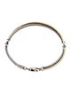 David Yurman Two-Tone Crossover Cable Bracelet