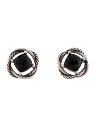 David Yurman Onyx Stud Earrings