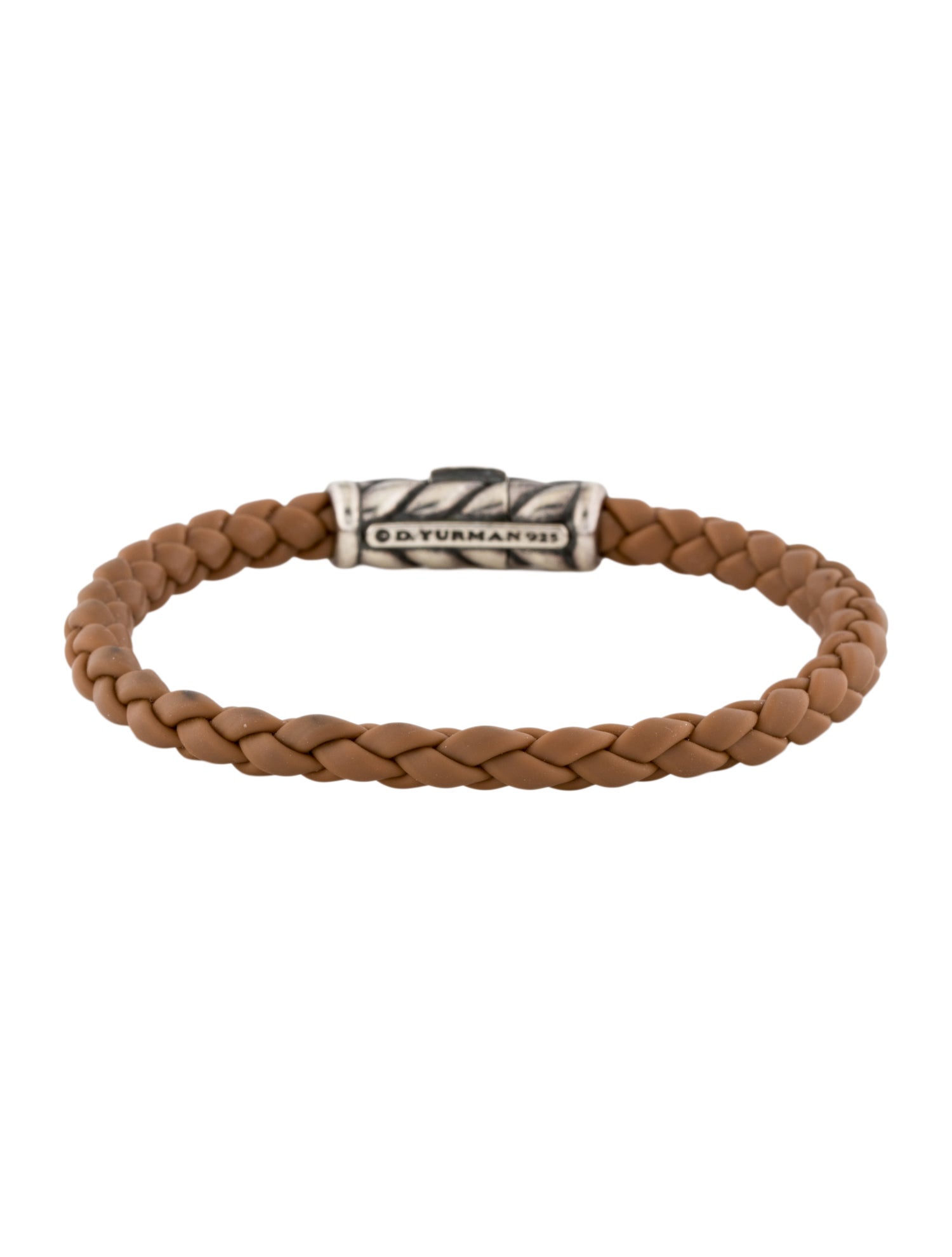 David Yurman Rubber Chevron Bangle Bracelet