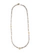 David Yurman Two-Tone Figaro Link Chain Necklace