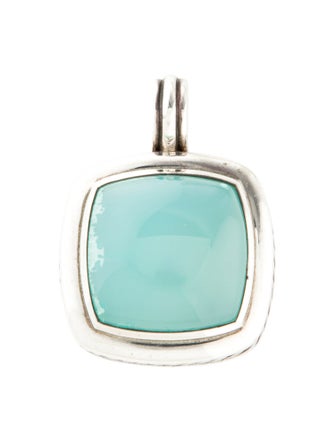 David Yurman Chalcedony Albion Enhancer Pendant