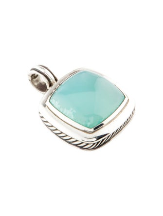 David Yurman Chalcedony Albion Enhancer Pendant