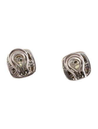 David Yurman Quartz Albion Earclips