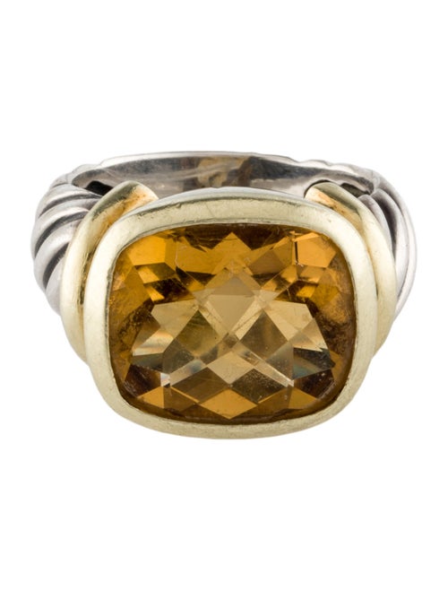 David Yurman Citrine Noblesse Cocktail Ring
