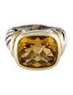David Yurman Citrine Noblesse Cocktail Ring