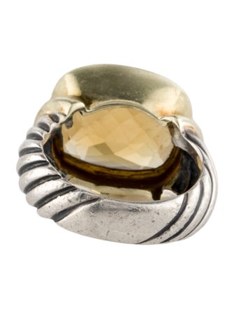 David Yurman Citrine Noblesse Cocktail Ring