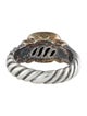 David Yurman Two-Tone Onyx Noblesse Cocktail Ring
