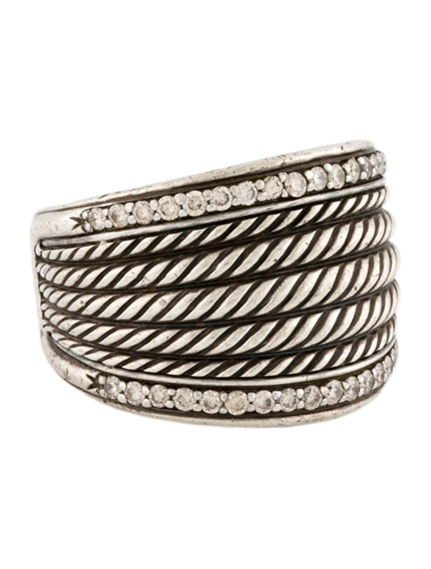 David Yurman Diamond Wheaton Band