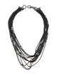 David Yurman Garnet & Hematite Multistrand Necklace
