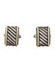 David Yurman Two-Tone Cable Cigar Band Cufflinks