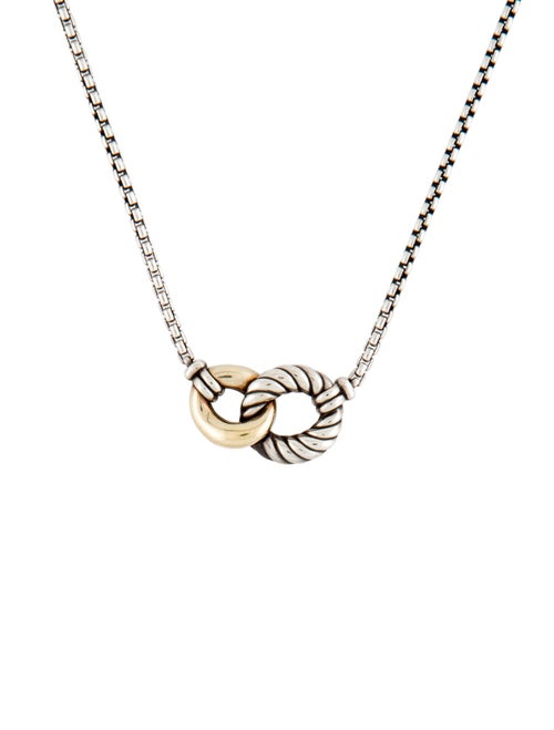 David Yurman Two-Tone Belmont® Curb Link Necklace