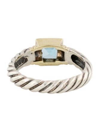David Yurman Topaz Cable Ring