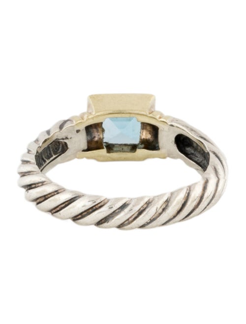 David Yurman Topaz Cable Ring