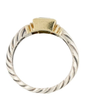 David Yurman Topaz Cable Ring