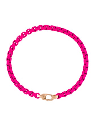 David Yurman 14K Acrylic Bel Aire Link Bracelet