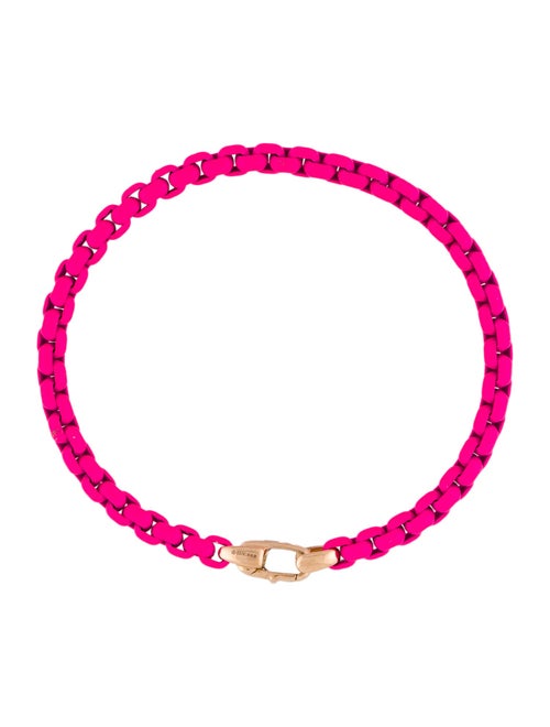 David Yurman 14K Acrylic Bel Aire Link Bracelet