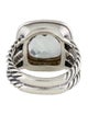 David Yurman Prasiolite & Diamond Cocktail Ring